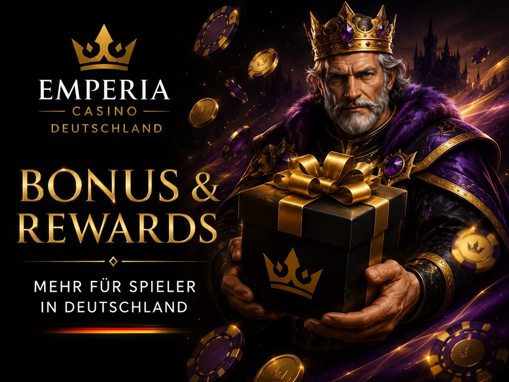 Emperia Casino Bonus und Rewards für Deutschland
