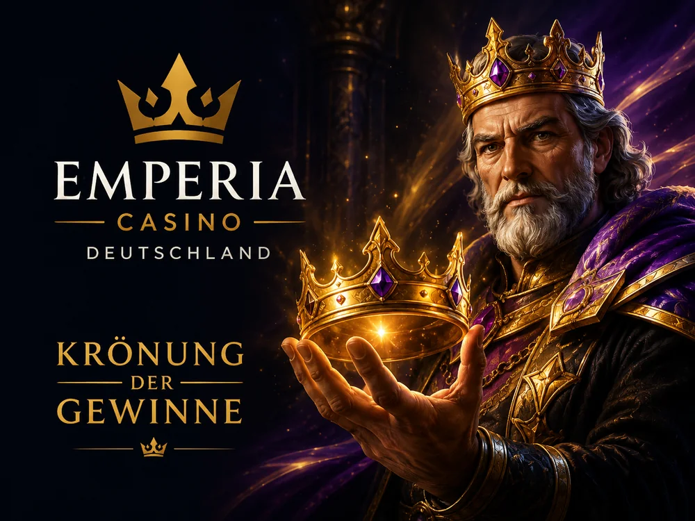 Emperia Casino Krönung der Gewinne mit Königskrone